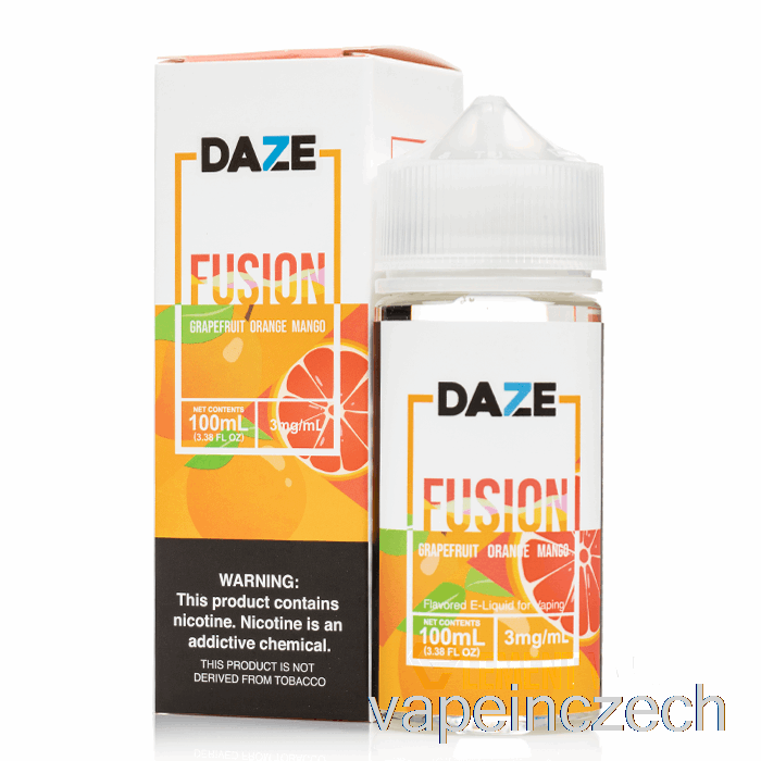 Grapefruitový Pomeranč Mango - 7 Daze Fusion - 100 Ml 6mg Vape Bez Nikotinu